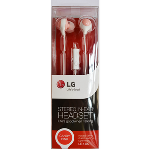 LG LE-1400 Earphone with microphone